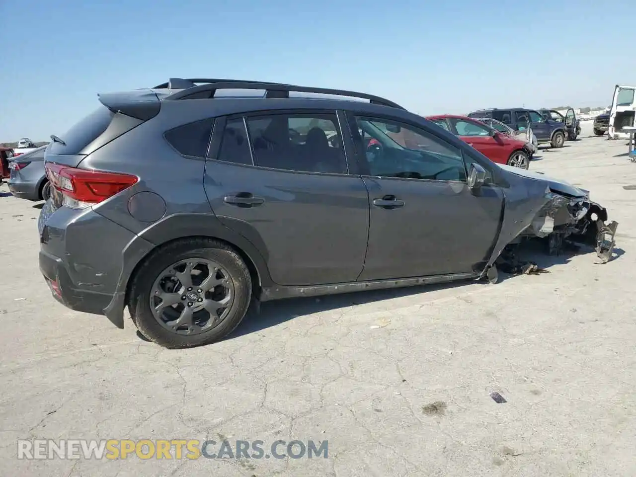 3 Photograph of a damaged car JF2GTHSC6MH260116 SUBARU CROSSTREK 2021