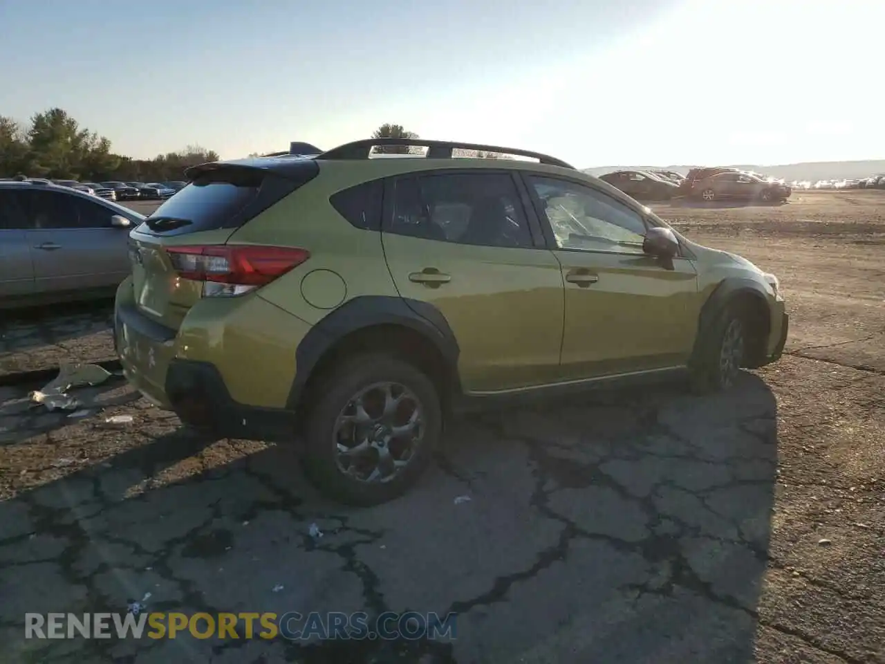 3 Photograph of a damaged car JF2GTHSC6MH285730 SUBARU CROSSTREK 2021