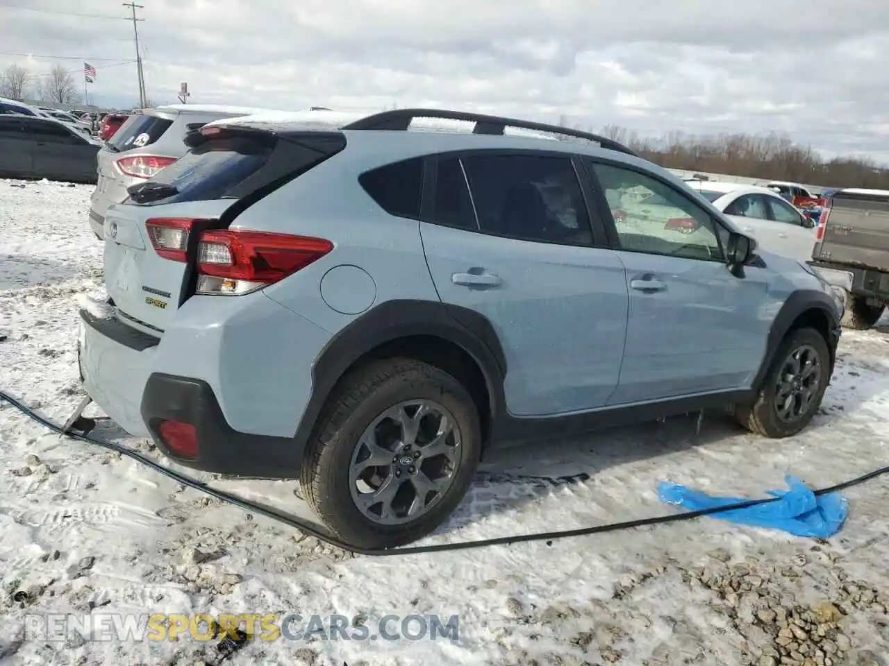 3 Photograph of a damaged car JF2GTHSC6MH297053 SUBARU CROSSTREK 2021