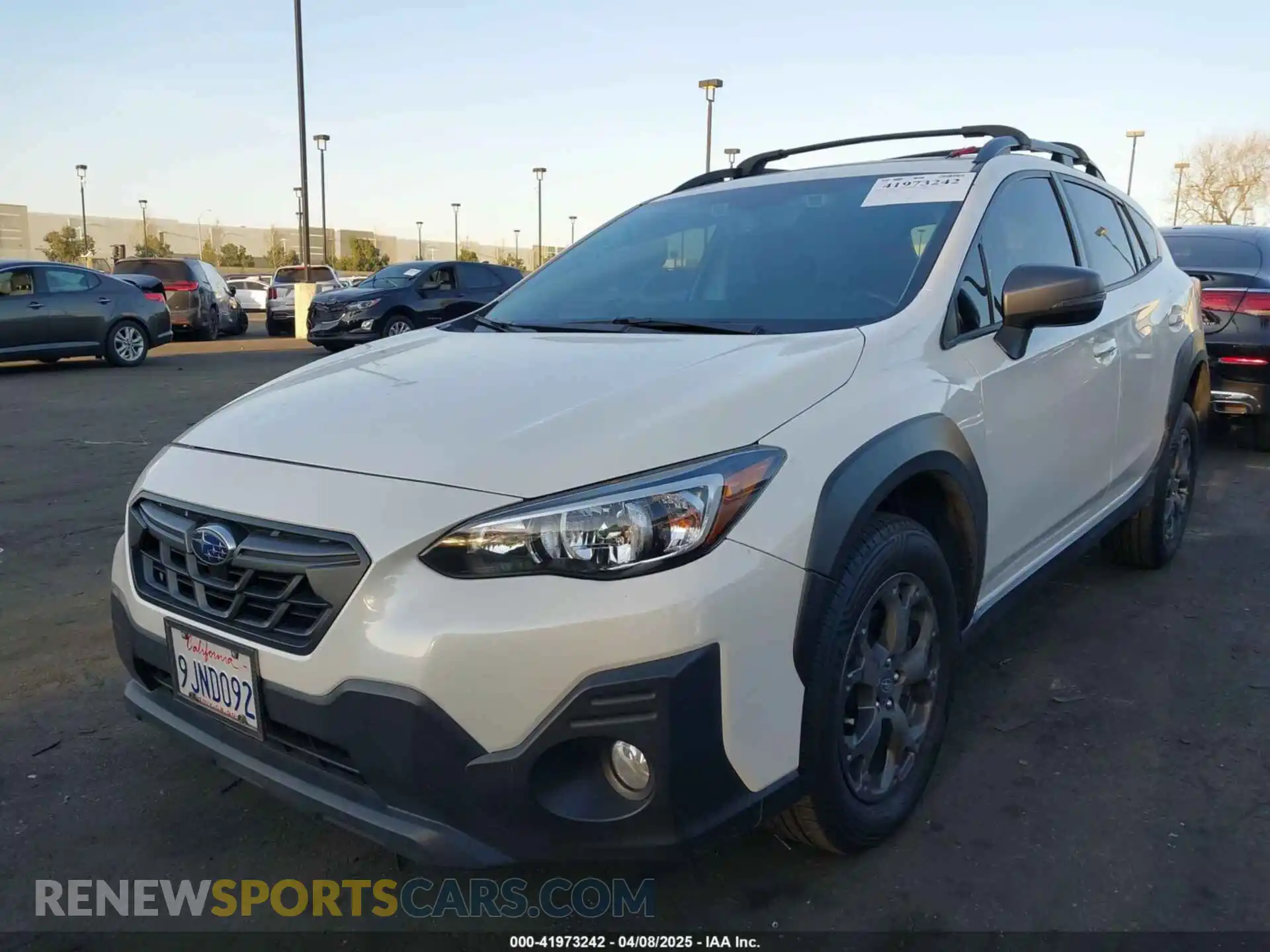 2 Photograph of a damaged car JF2GTHSC6MH395533 SUBARU CROSSTREK 2021
