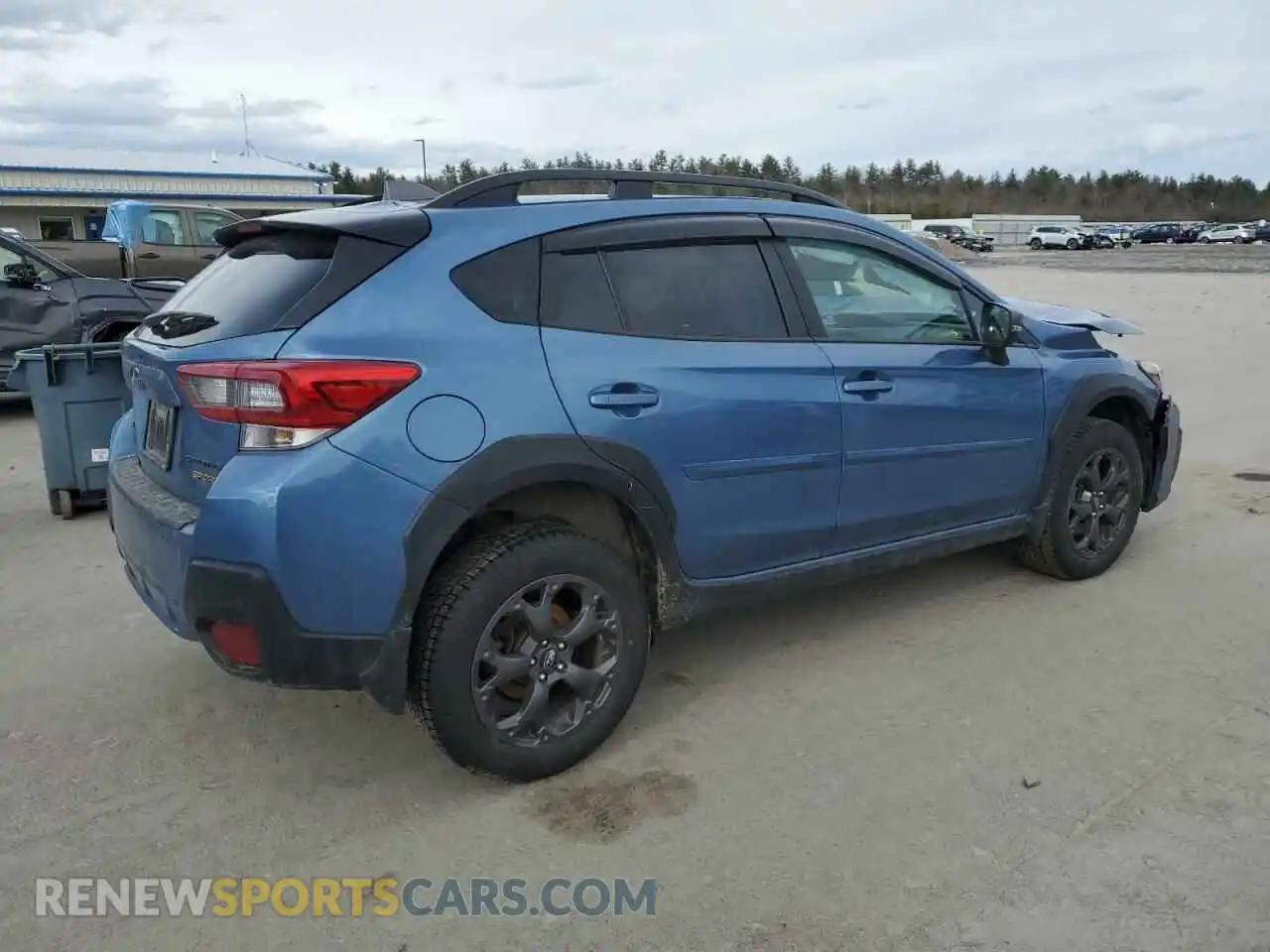 3 Photograph of a damaged car JF2GTHSC6MH396536 SUBARU CROSSTREK 2021