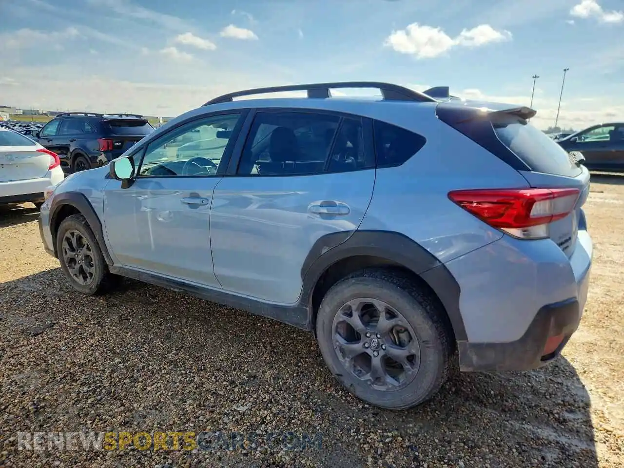 2 Photograph of a damaged car JF2GTHSC6MH651959 SUBARU CROSSTREK 2021