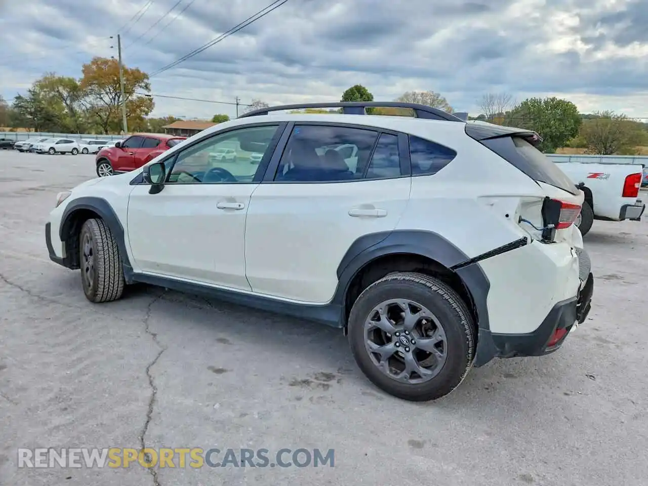 2 Photograph of a damaged car JF2GTHSC6MH654389 SUBARU CROSSTREK 2021