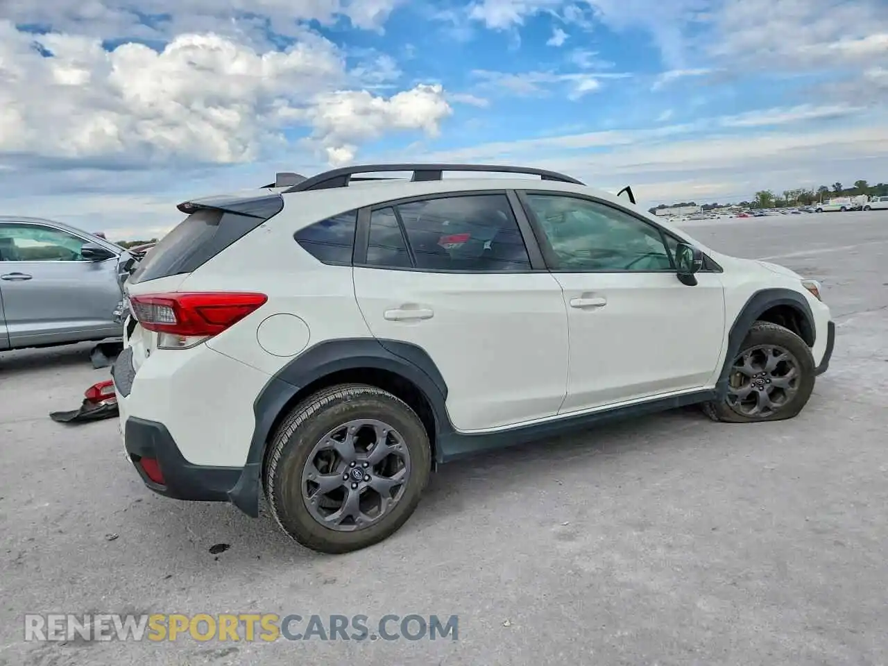 3 Photograph of a damaged car JF2GTHSC6MH654389 SUBARU CROSSTREK 2021