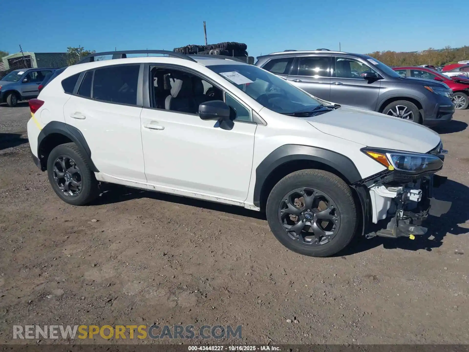 1 Photograph of a damaged car JF2GTHSC6MH655039 SUBARU CROSSTREK 2021