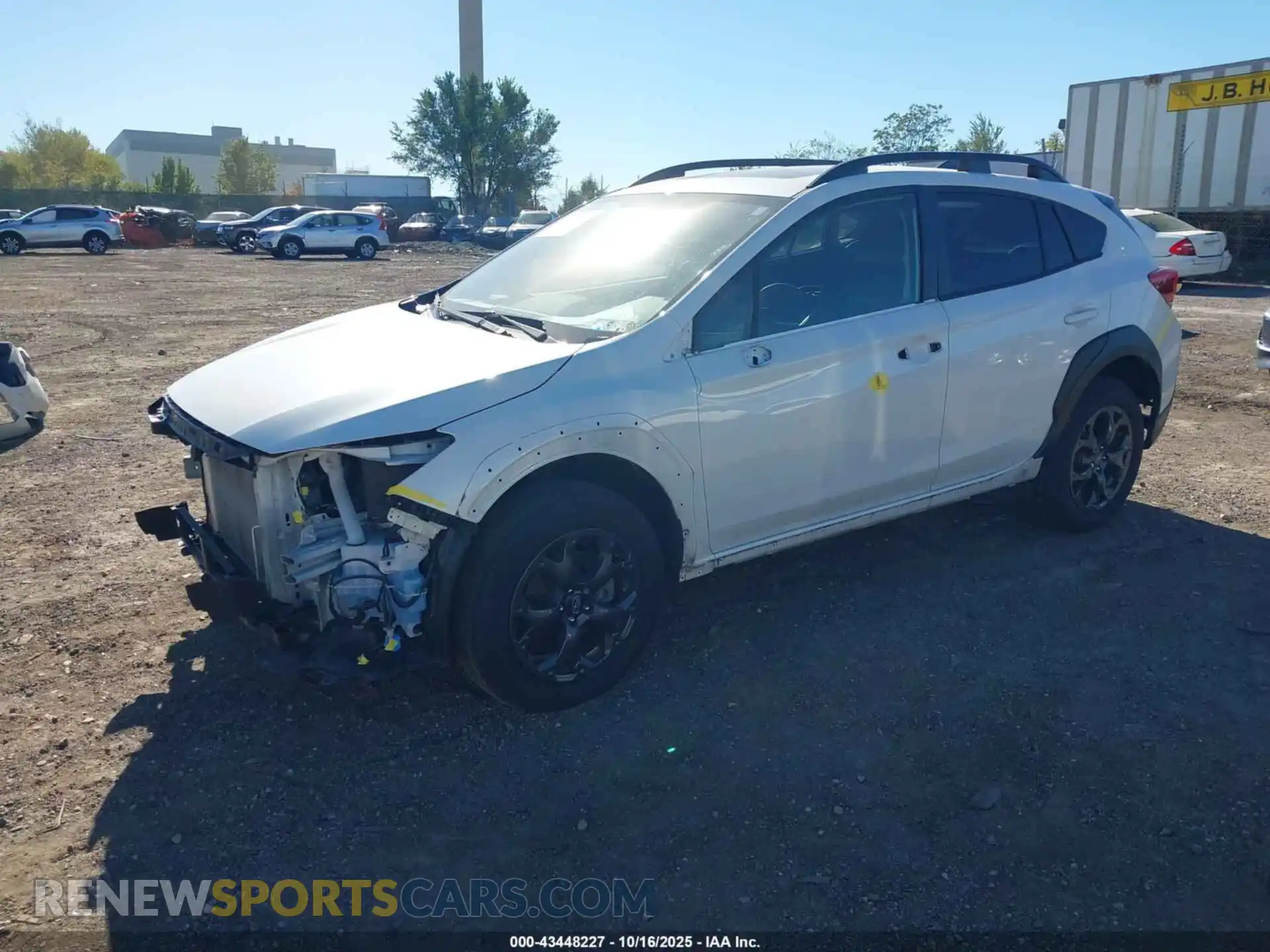 2 Photograph of a damaged car JF2GTHSC6MH655039 SUBARU CROSSTREK 2021