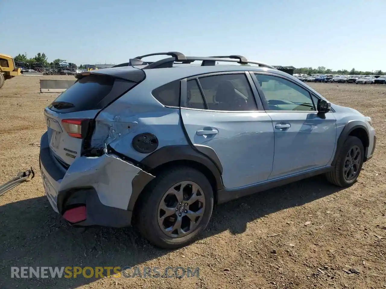 3 Photograph of a damaged car JF2GTHSC7MH205416 SUBARU CROSSTREK 2021