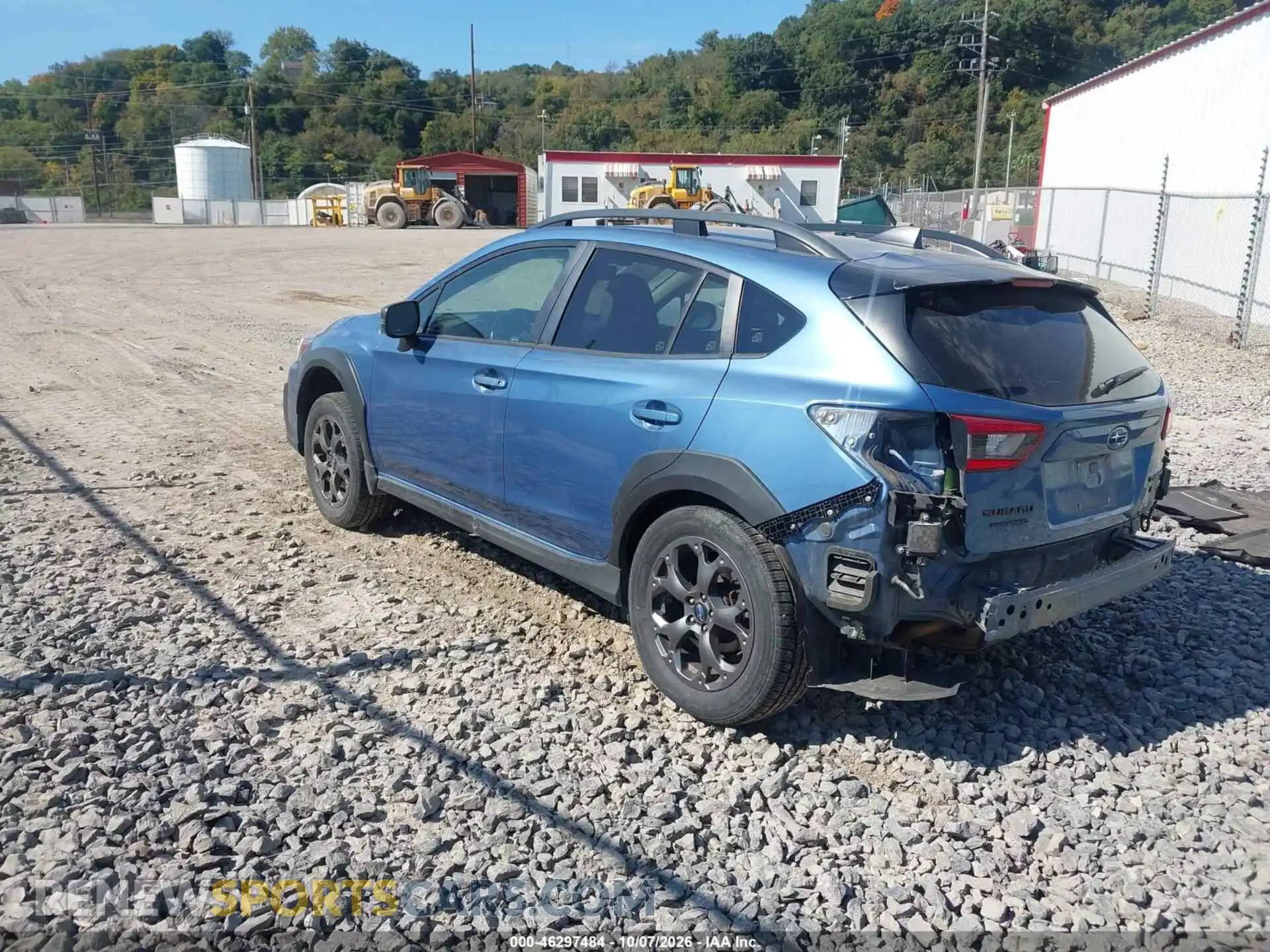 3 fotografías del automóvil dañado JF2GTHSC7MH272338 SUBARU CROSSTREK 2021