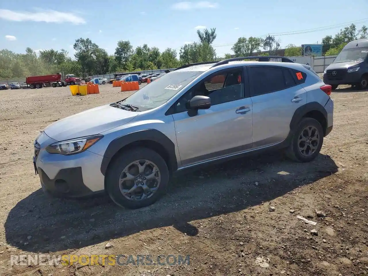 1 fotografías del automóvil dañado JF2GTHSC7MH296672 SUBARU CROSSTREK 2021