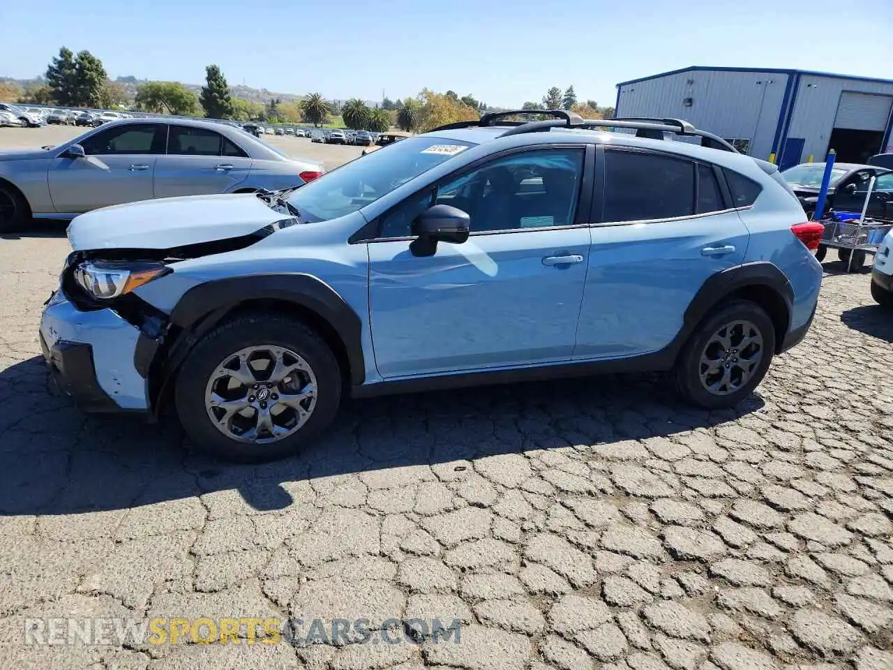 1 fotografías del automóvil dañado JF2GTHSC7MH329606 SUBARU CROSSTREK 2021