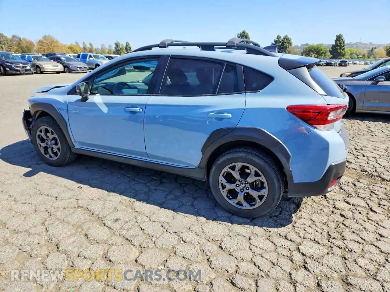 2 fotografías del automóvil dañado JF2GTHSC7MH329606 SUBARU CROSSTREK 2021