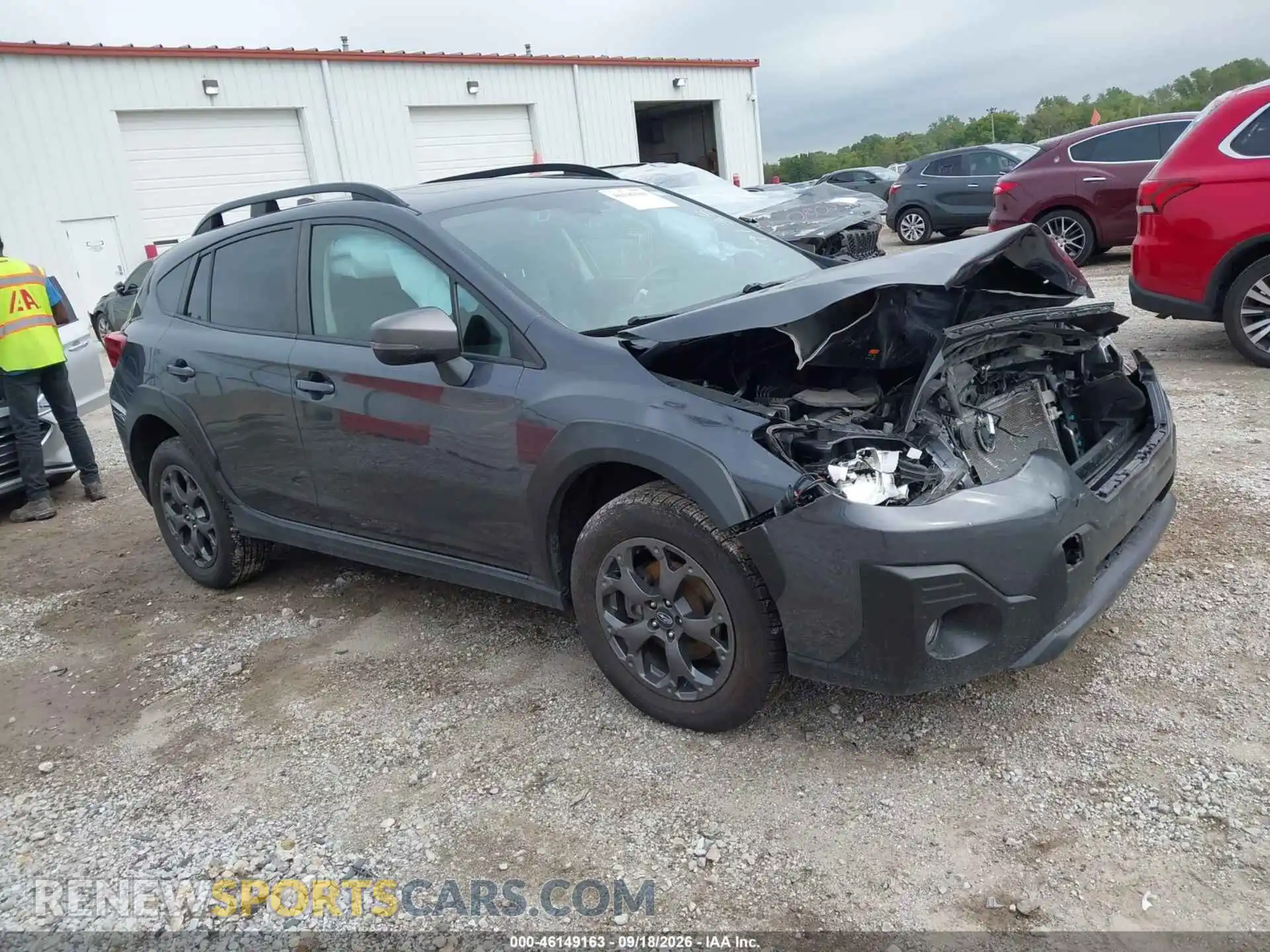 1 Фотография поврежденного автомобиля JF2GTHSC7MH352027 SUBARU CROSSTREK 2021
