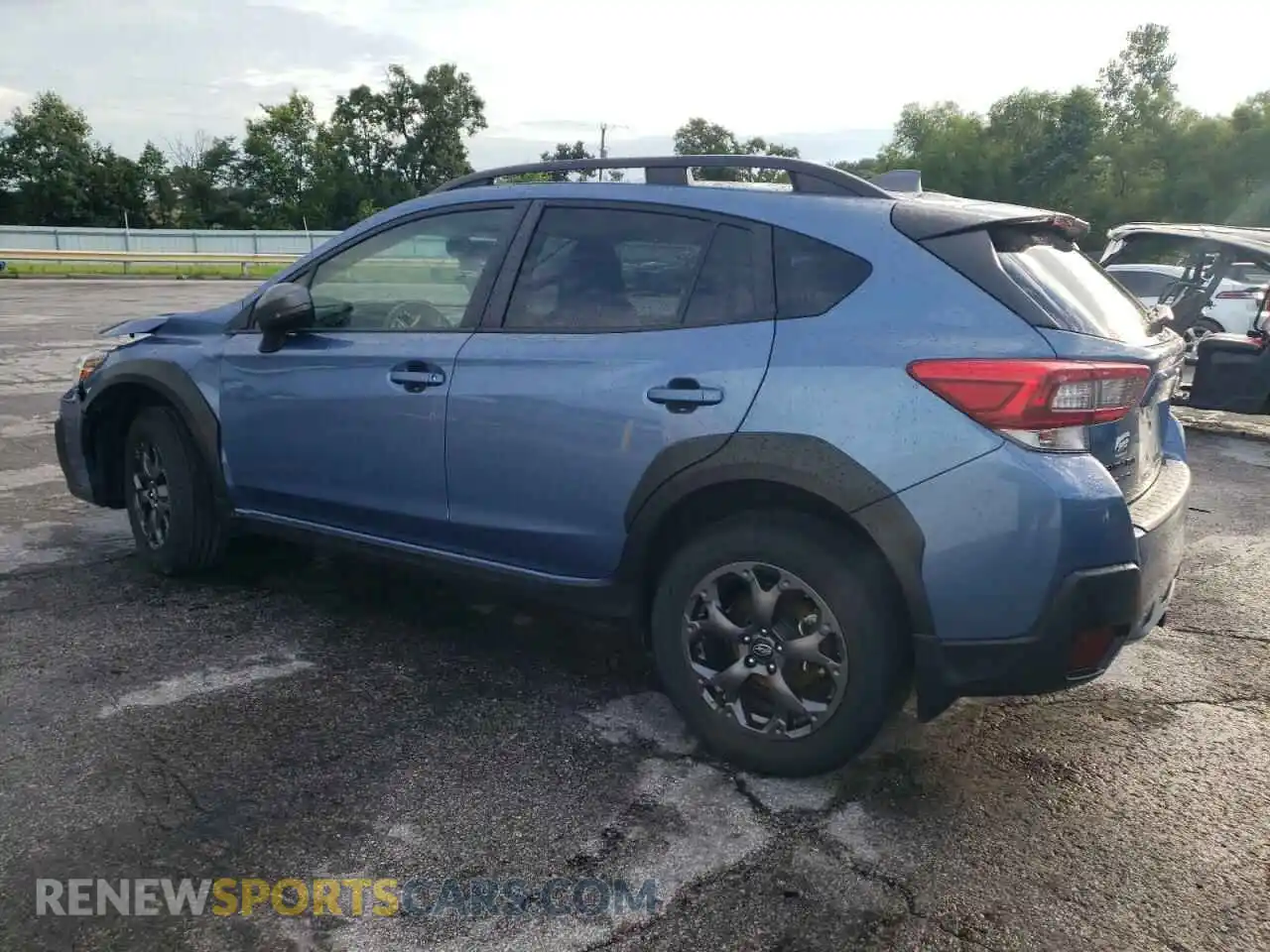 2 Photograph of a damaged car JF2GTHSC7MH364193 SUBARU CROSSTREK 2021