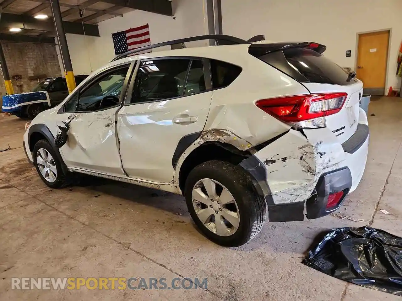 2 Photograph of a damaged car JF2GTHSC8MH225738 SUBARU CROSSTREK 2021