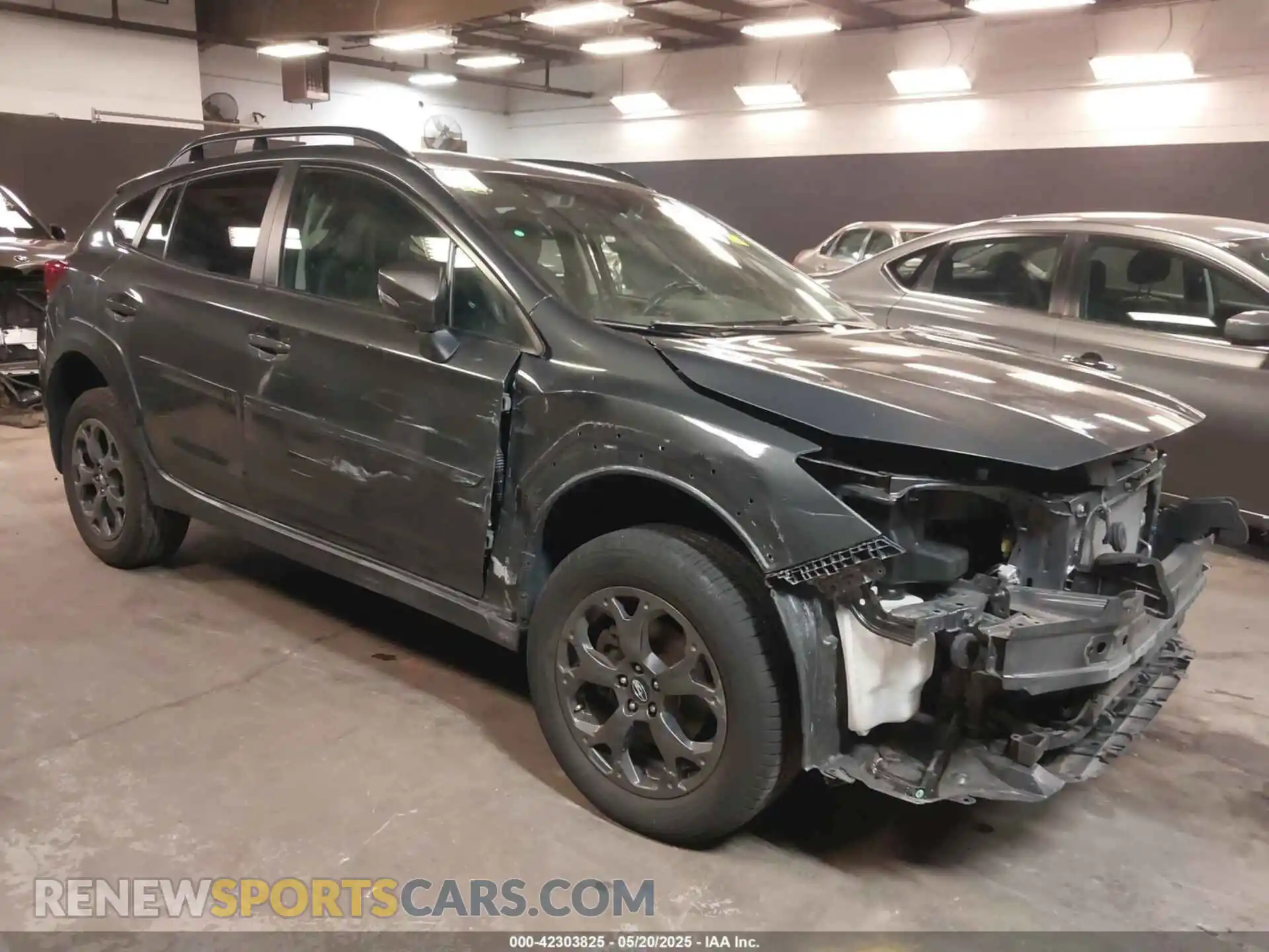 1 Photograph of a damaged car JF2GTHSC8MH383979 SUBARU CROSSTREK 2021