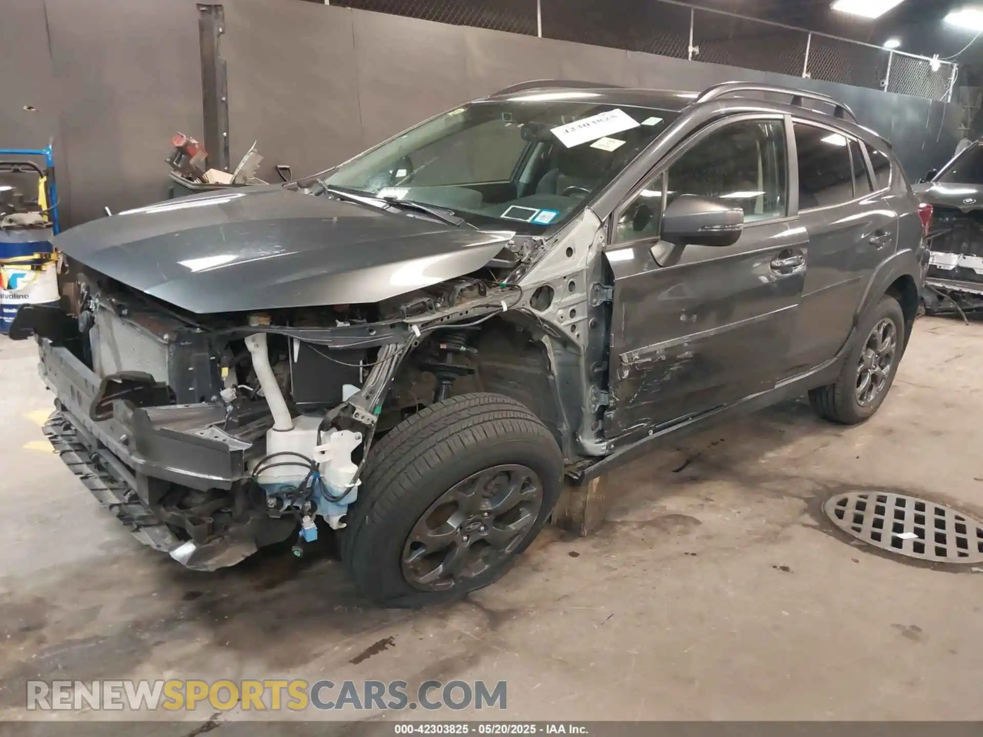 2 Photograph of a damaged car JF2GTHSC8MH383979 SUBARU CROSSTREK 2021