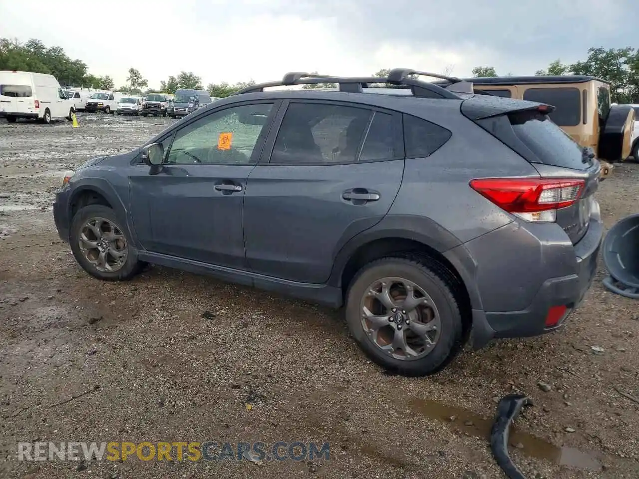 2 Photograph of a damaged car JF2GTHSC8MH394206 SUBARU CROSSTREK 2021