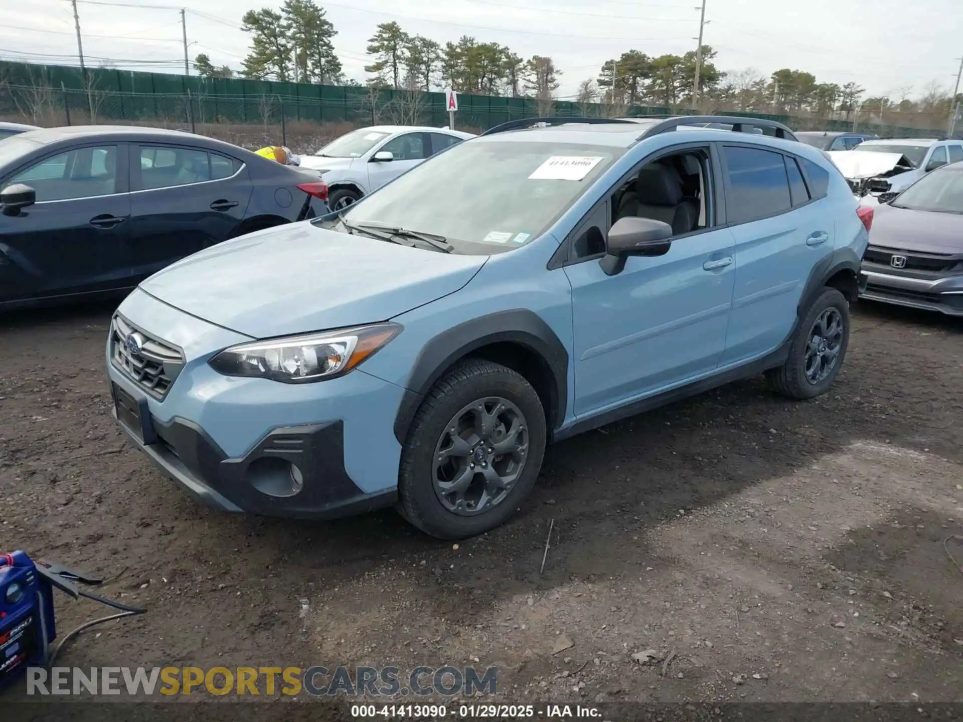 2 fotografías del automóvil dañado JF2GTHSC8MH670688 SUBARU CROSSTREK 2021