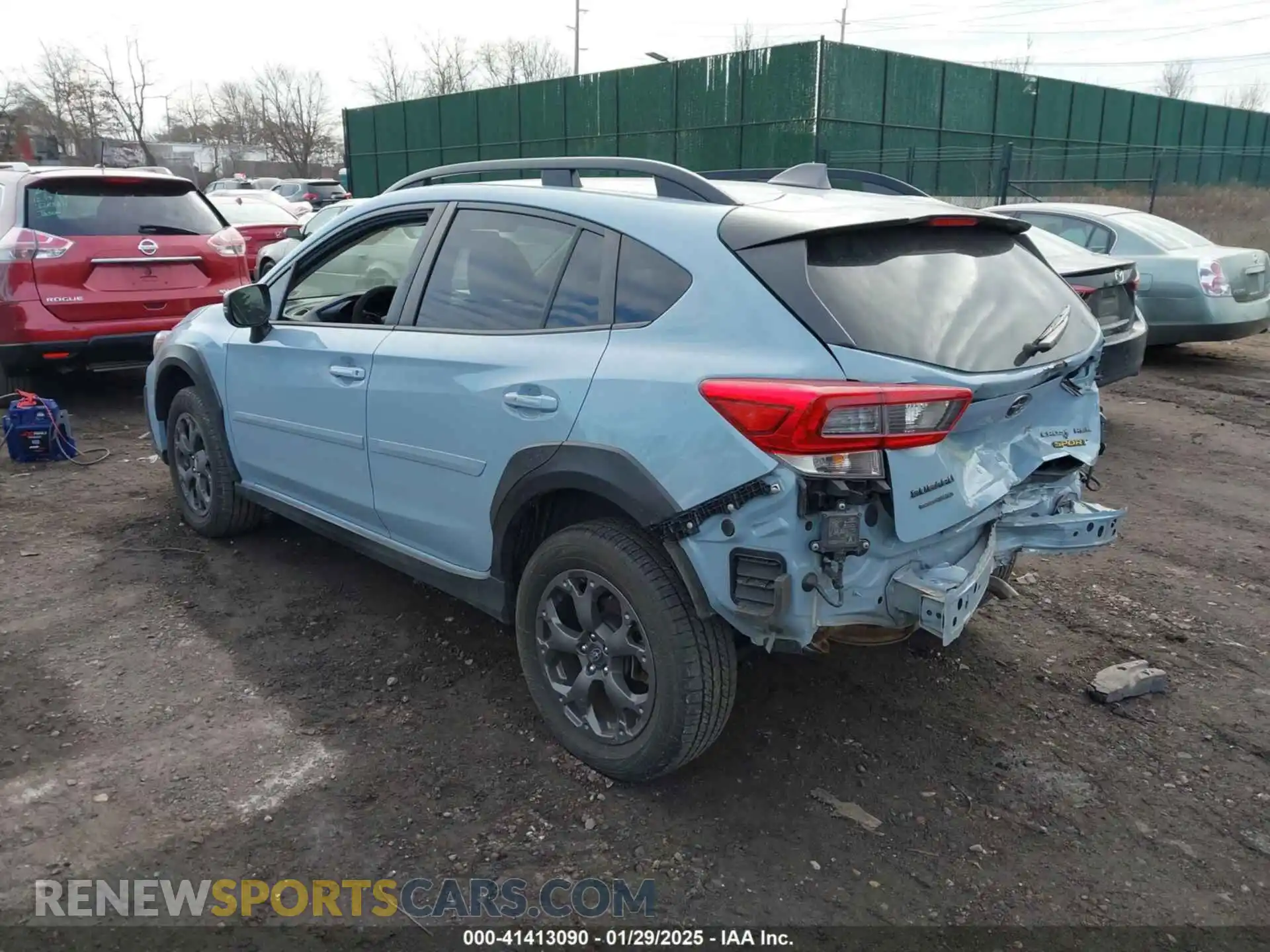 3 fotografías del automóvil dañado JF2GTHSC8MH670688 SUBARU CROSSTREK 2021