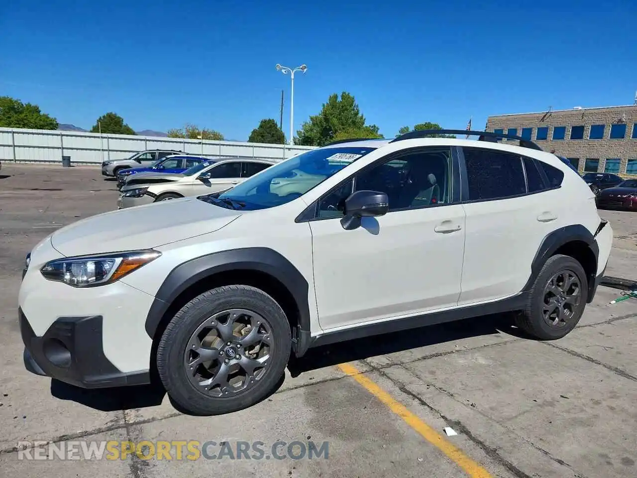 1 Photograph of a damaged car JF2GTHSC9MH239342 SUBARU CROSSTREK 2021