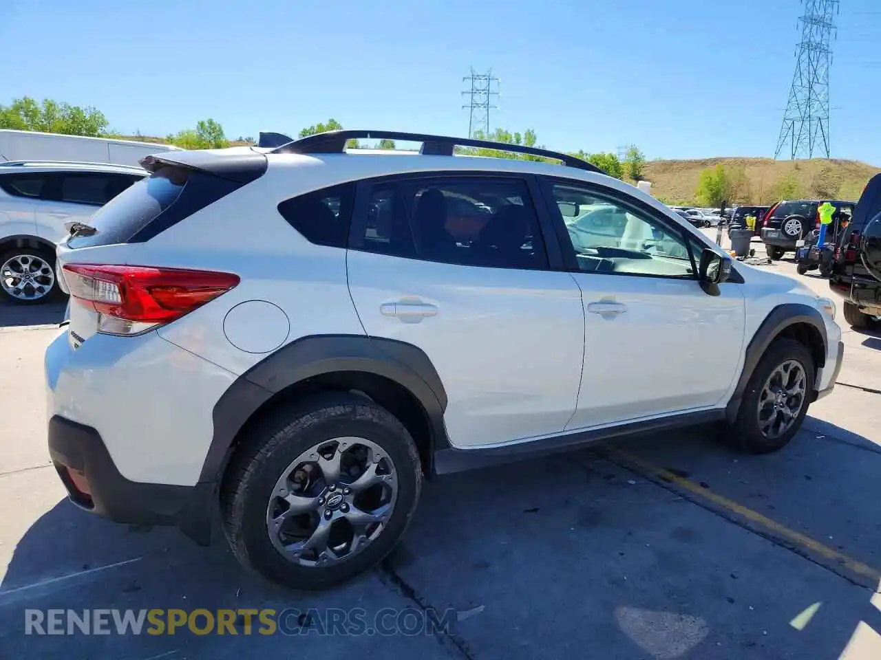 3 Photograph of a damaged car JF2GTHSC9MH239342 SUBARU CROSSTREK 2021