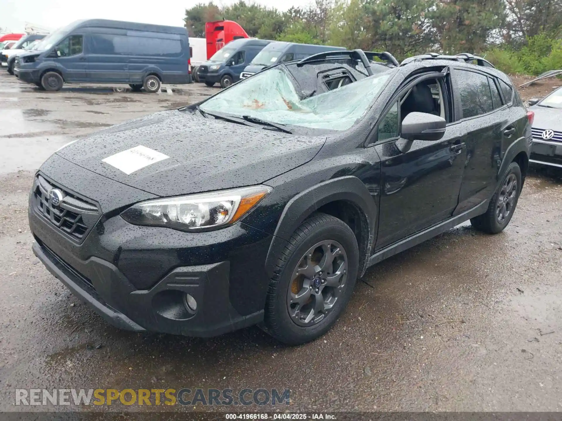 2 Photograph of a damaged car JF2GTHSC9MH327162 SUBARU CROSSTREK 2021