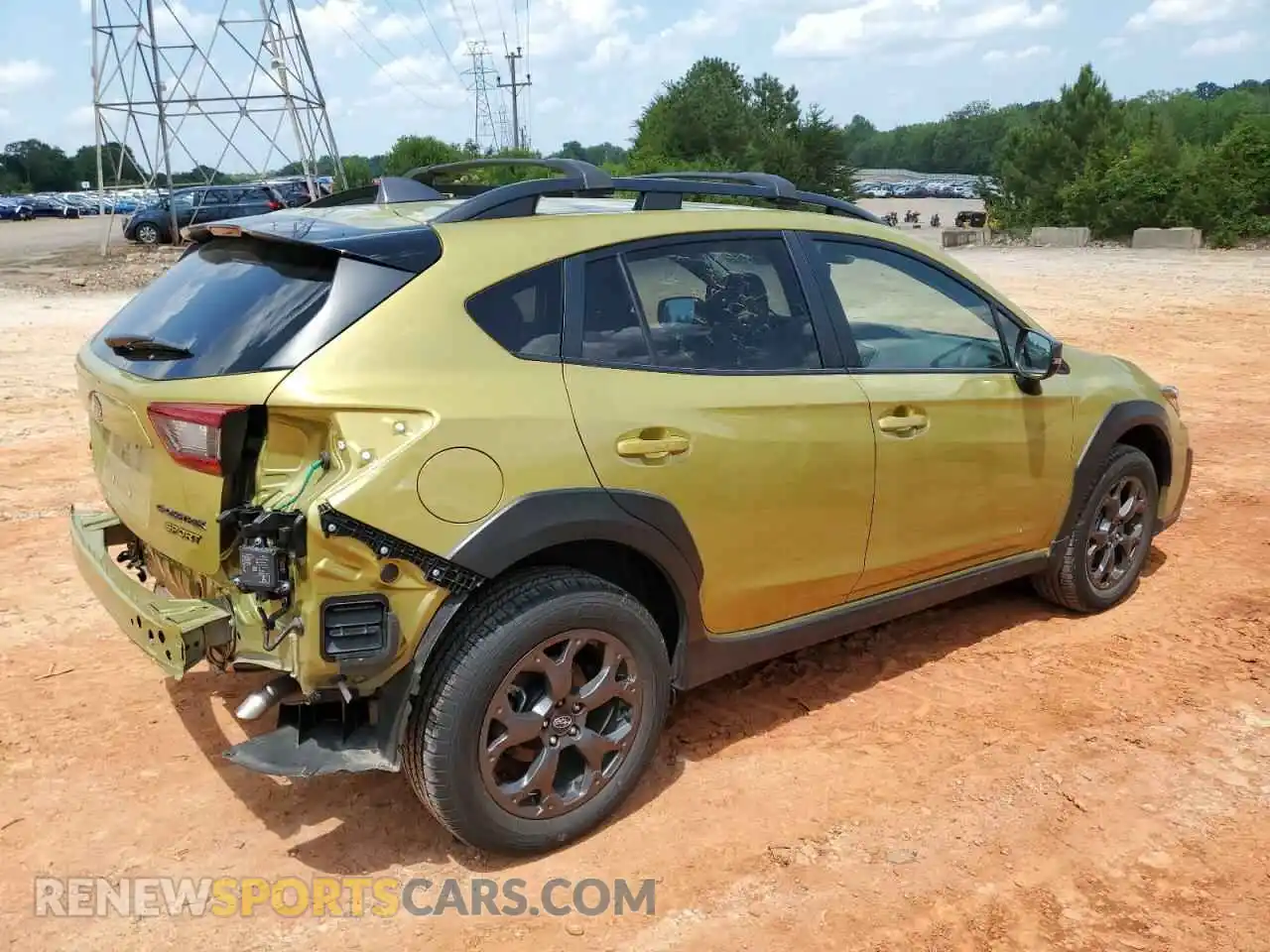 3 Photograph of a damaged car JF2GTHSC9MH331356 SUBARU CROSSTREK 2021