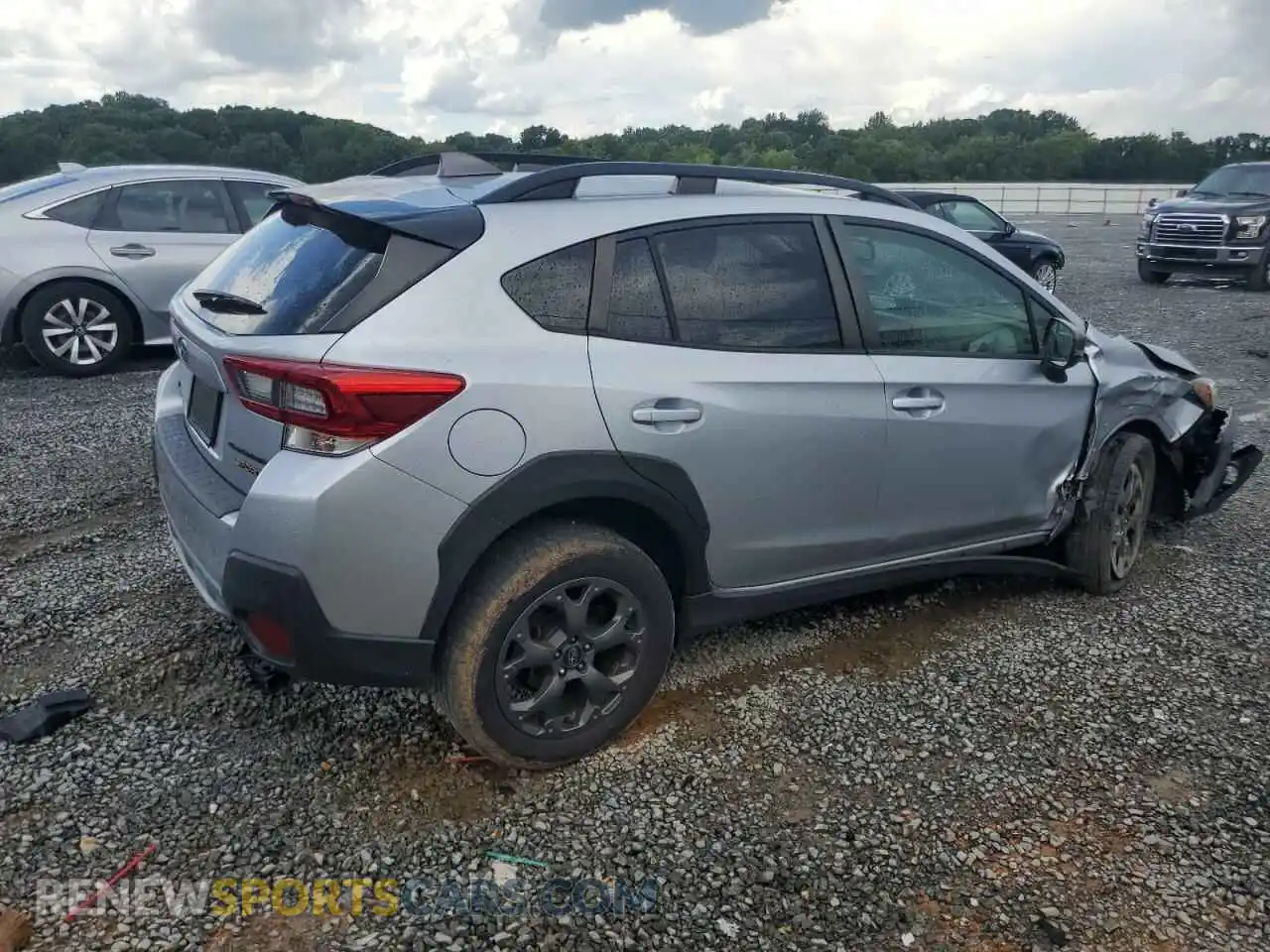 3 Photograph of a damaged car JF2GTHSC9MH344138 SUBARU CROSSTREK 2021
