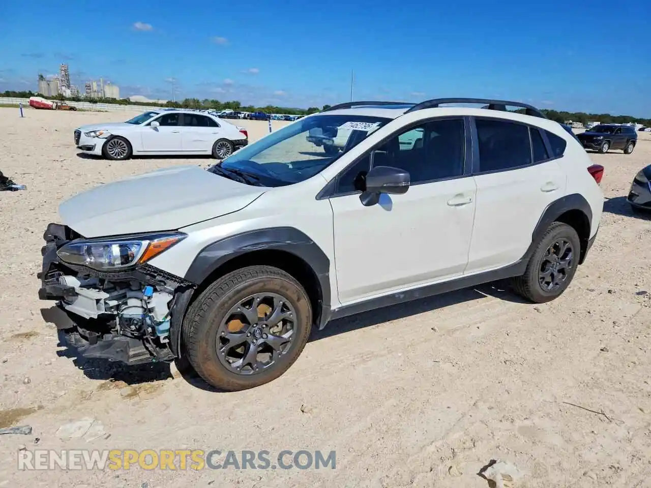 1 Photograph of a damaged car JF2GTHSC9MH369539 SUBARU CROSSTREK 2021