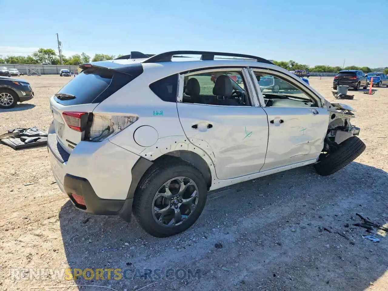 3 Photograph of a damaged car JF2GTHSC9MH369539 SUBARU CROSSTREK 2021