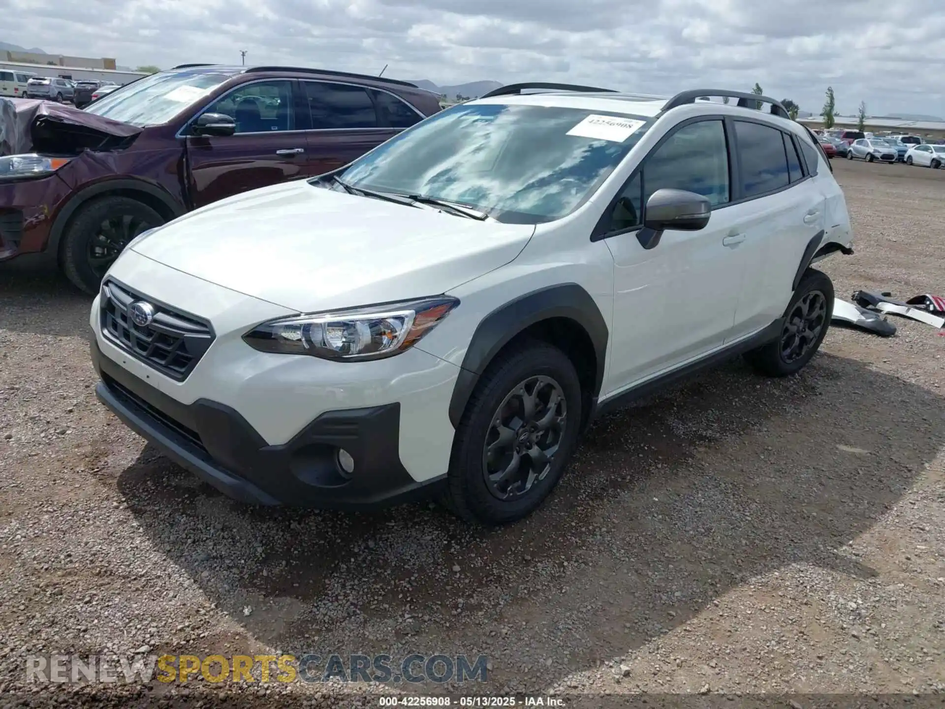 2 Photograph of a damaged car JF2GTHSC9MH373591 SUBARU CROSSTREK 2021