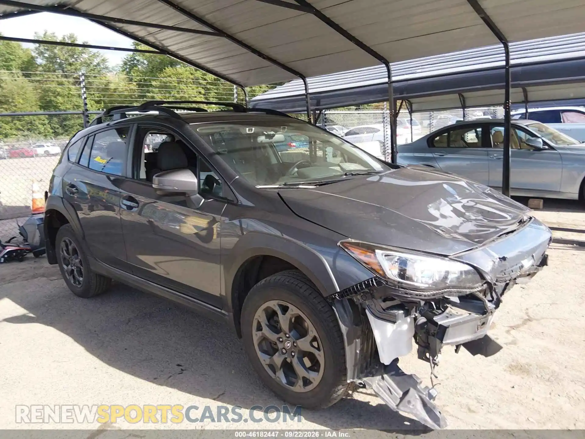 1 fotografías del automóvil dañado JF2GTHSC9MH380606 SUBARU CROSSTREK 2021