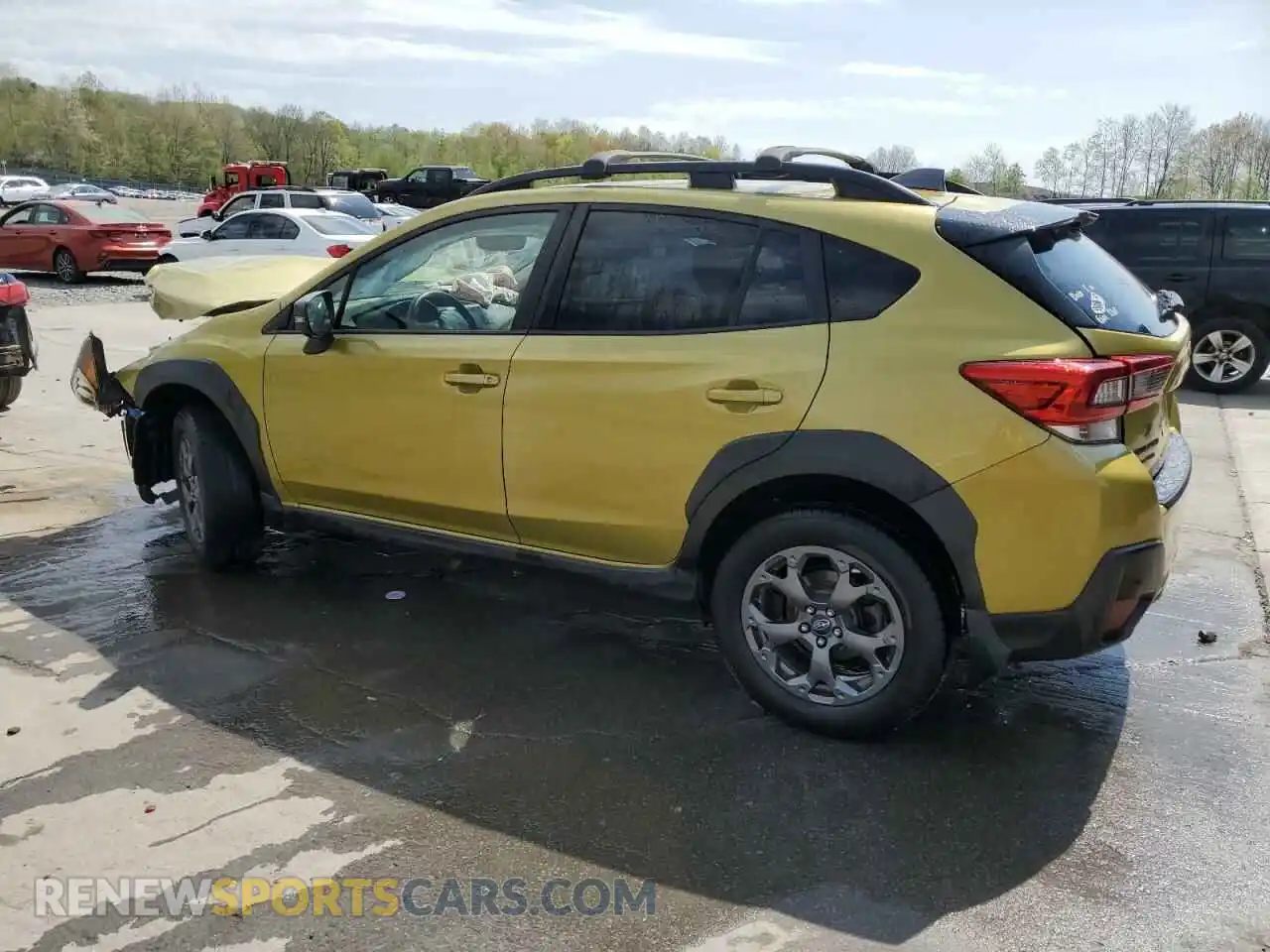 2 Photograph of a damaged car JF2GTHSCXMH315389 SUBARU CROSSTREK 2021