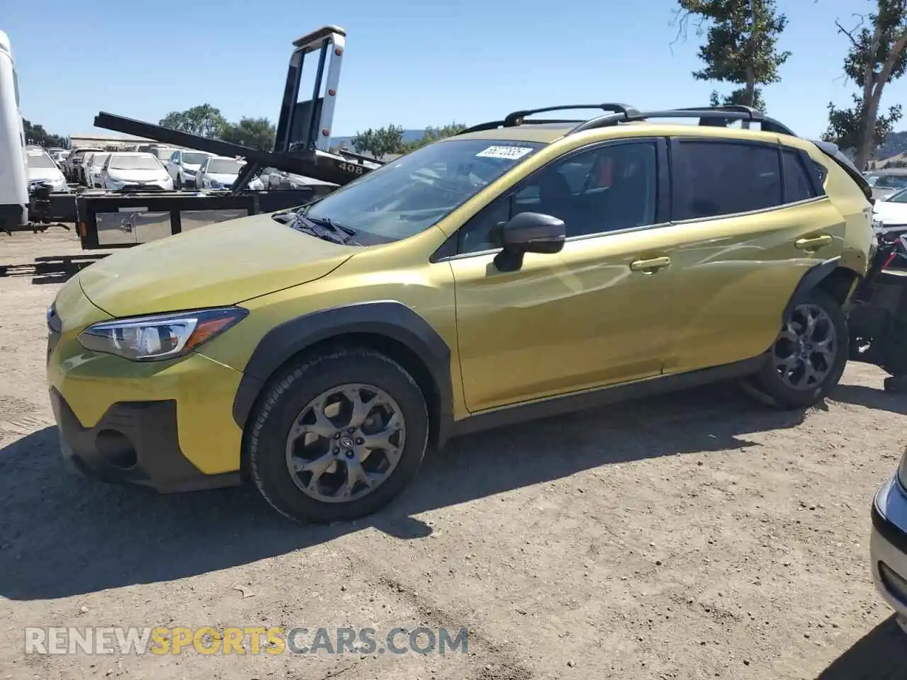 1 Photograph of a damaged car JF2GTHSCXMH319345 SUBARU CROSSTREK 2021