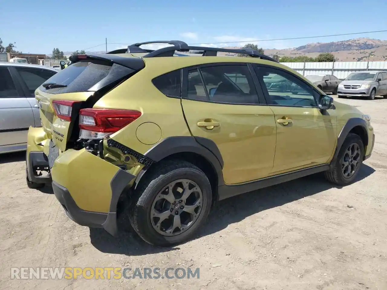 3 Photograph of a damaged car JF2GTHSCXMH319345 SUBARU CROSSTREK 2021