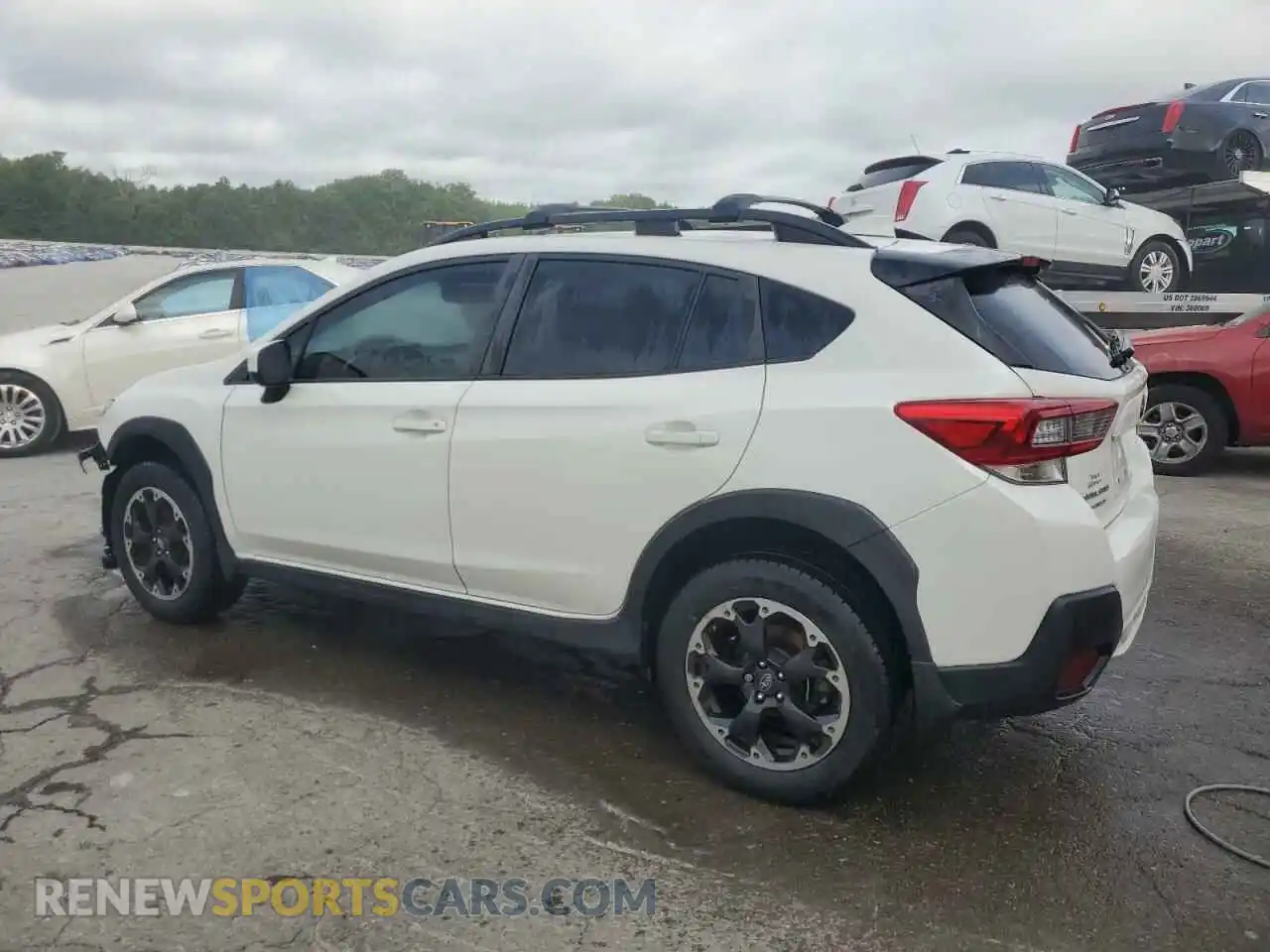 2 Photograph of a damaged car JF2GTAEC1NH201611 SUBARU CROSSTREK 2022