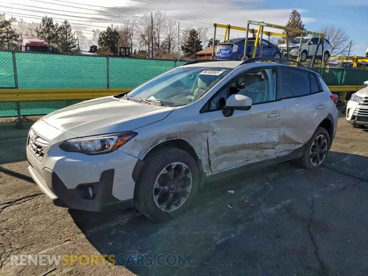 1 Photograph of a damaged car JF2GTAPC0NH227159 SUBARU CROSSTREK 2022