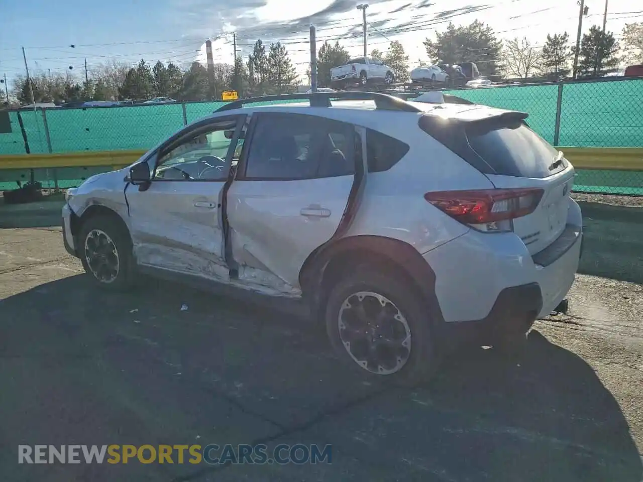 2 Photograph of a damaged car JF2GTAPC0NH227159 SUBARU CROSSTREK 2022