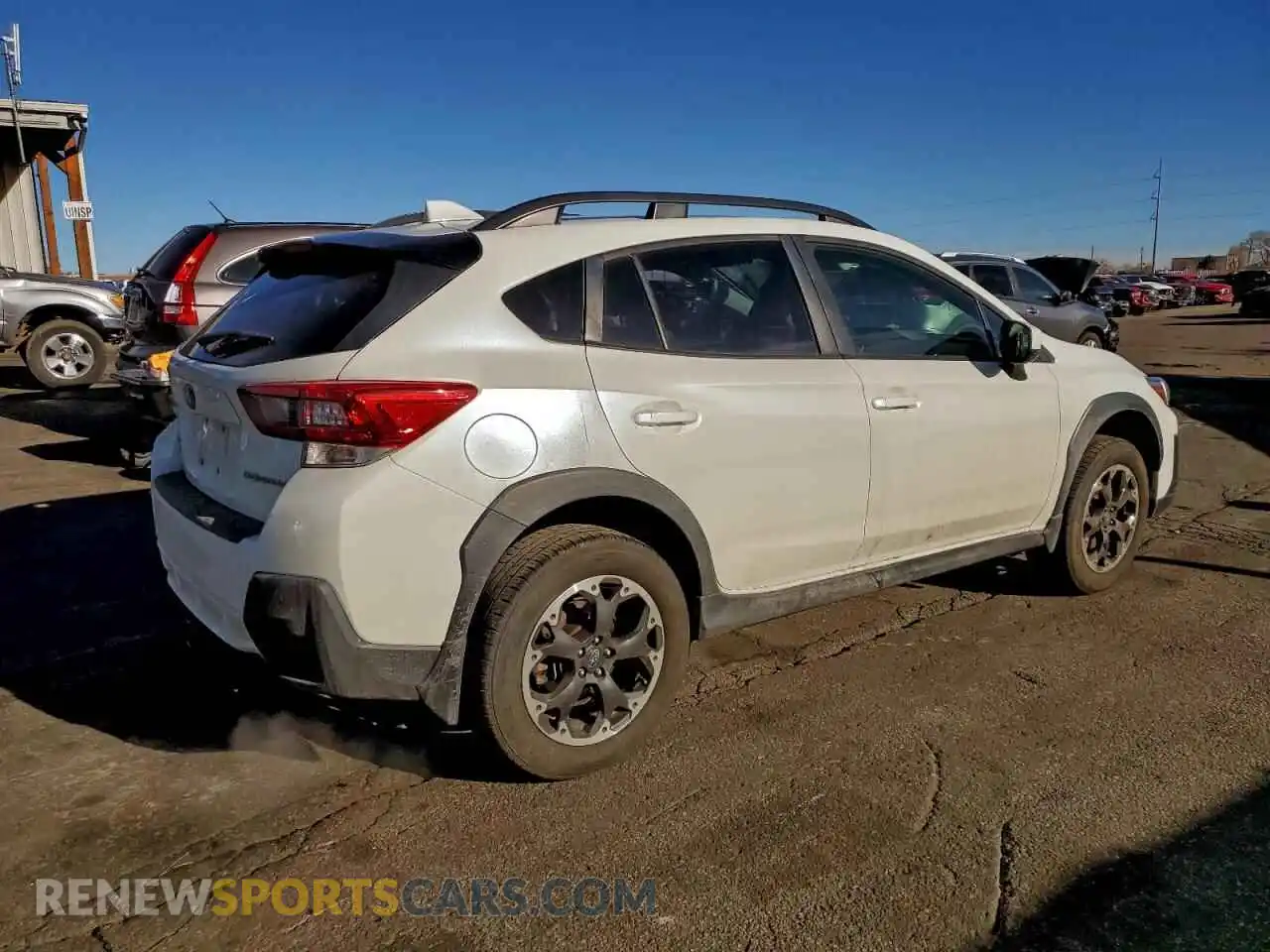 3 Photograph of a damaged car JF2GTAPC0NH227159 SUBARU CROSSTREK 2022