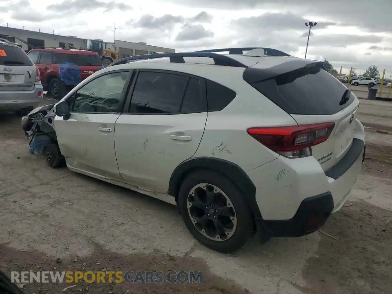 2 Photograph of a damaged car JF2GTAPC2N8200318 SUBARU CROSSTREK 2022