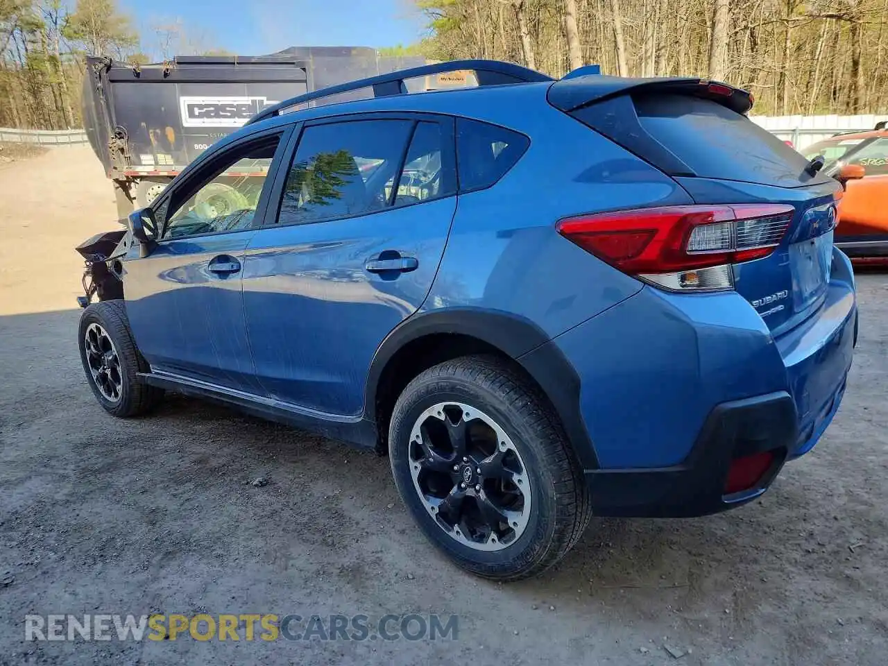 2 Photograph of a damaged car JF2GTAPC2NH204272 SUBARU CROSSTREK 2022