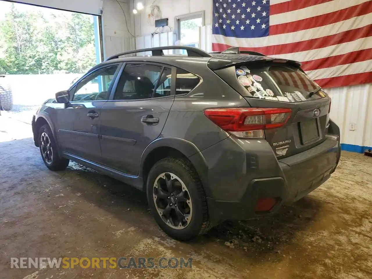 2 Photograph of a damaged car JF2GTAPC3N8238205 SUBARU CROSSTREK 2022