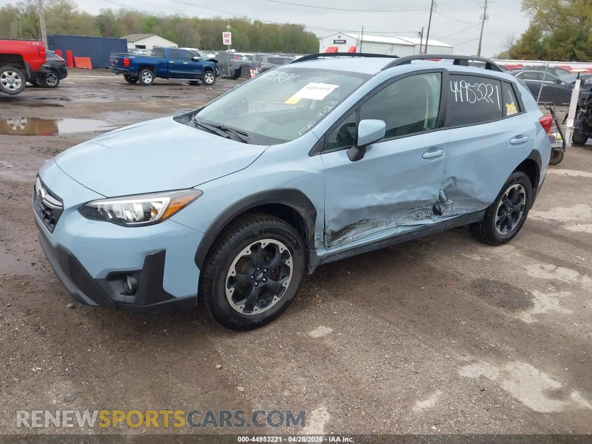 2 fotografías del automóvil dañado JF2GTAPC3NH234266 SUBARU CROSSTREK 2022