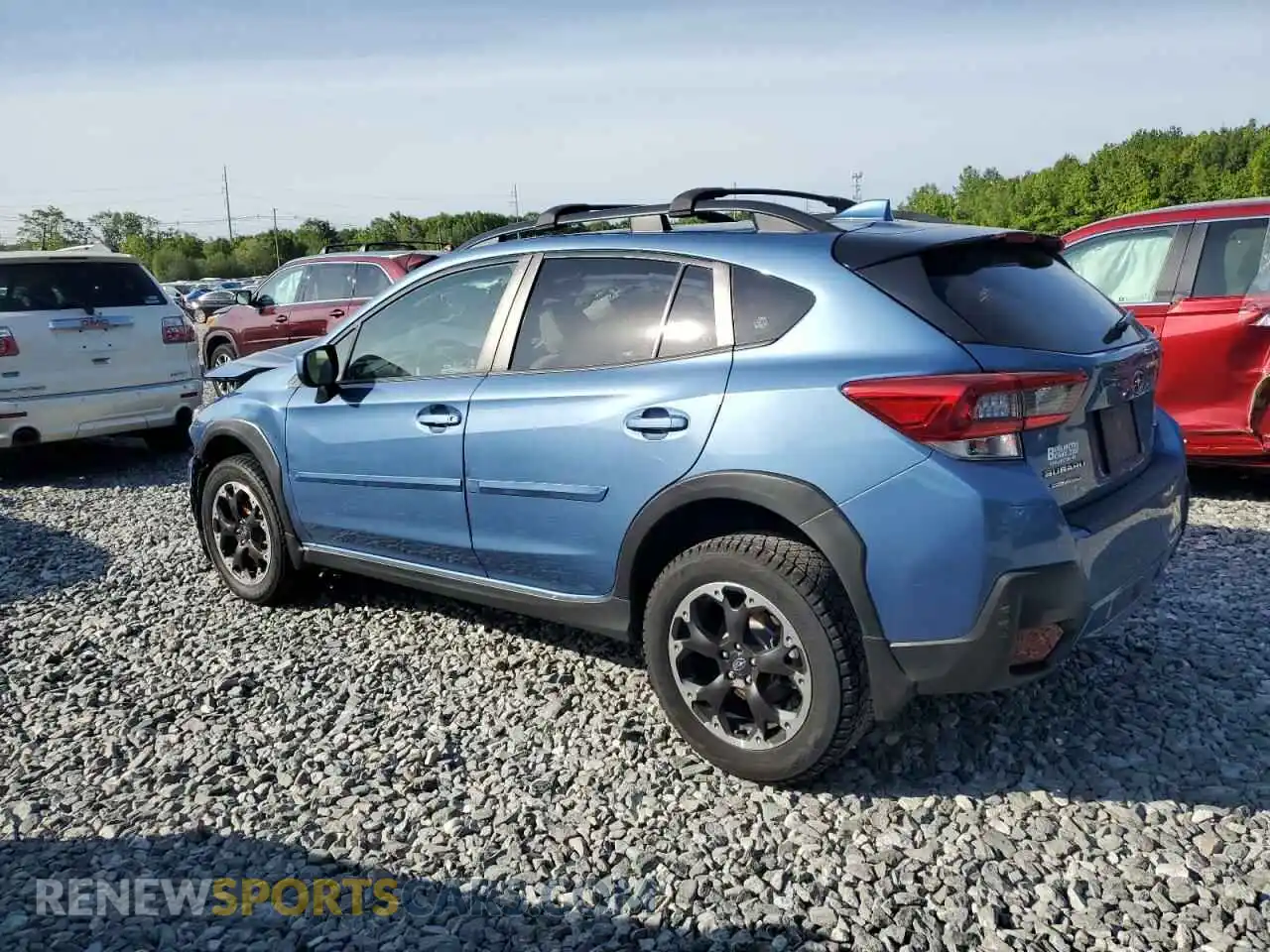 2 Photograph of a damaged car JF2GTAPC5NH256687 SUBARU CROSSTREK 2022