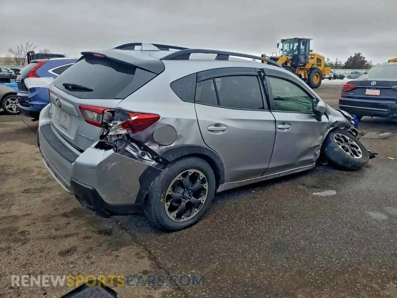 3 Photograph of a damaged car JF2GTAPC7N8201075 SUBARU CROSSTREK 2022