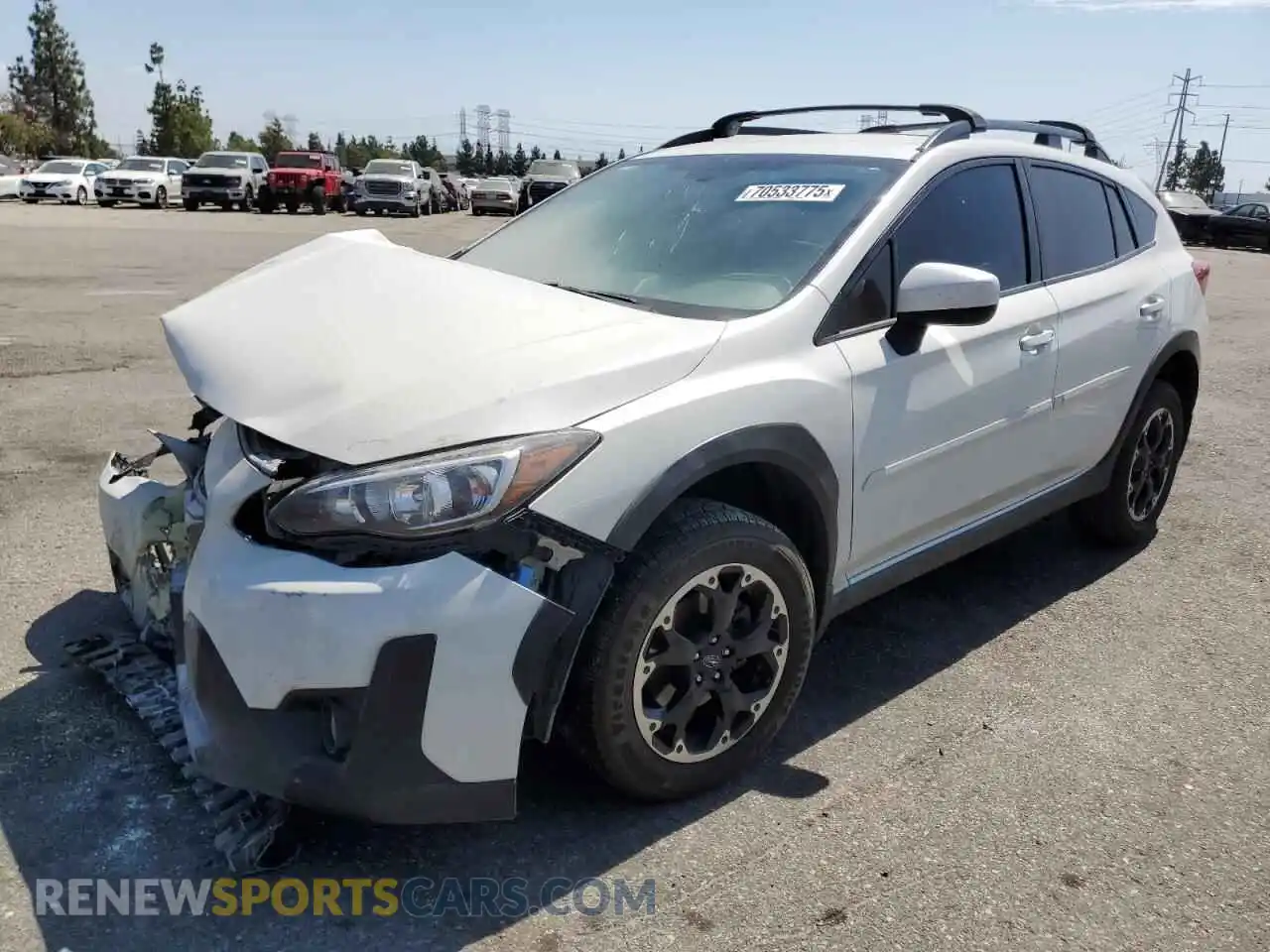 1 Фотография поврежденного автомобиля JF2GTAPCXNH229744 SUBARU CROSSTREK 2022