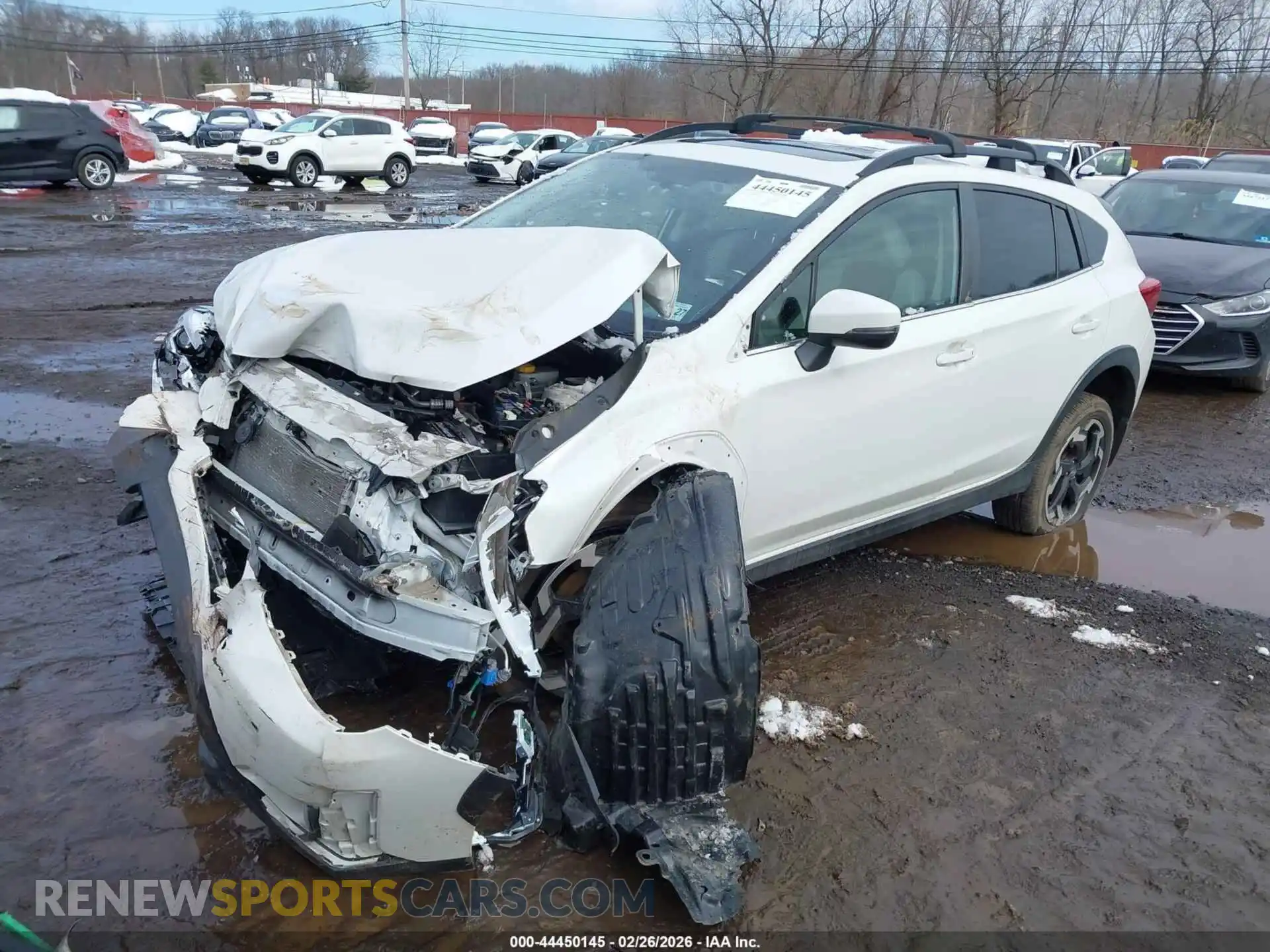 2 Photograph of a damaged car JF2GTHMC4NH259366 SUBARU CROSSTREK 2022