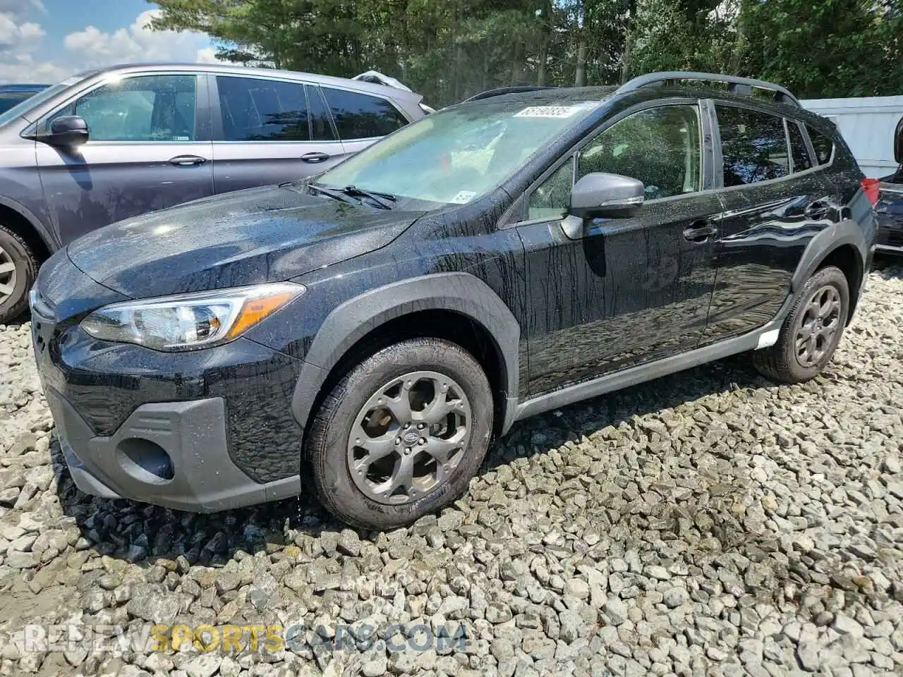 1 Photograph of a damaged car JF2GTHRC1NH203264 SUBARU CROSSTREK 2022