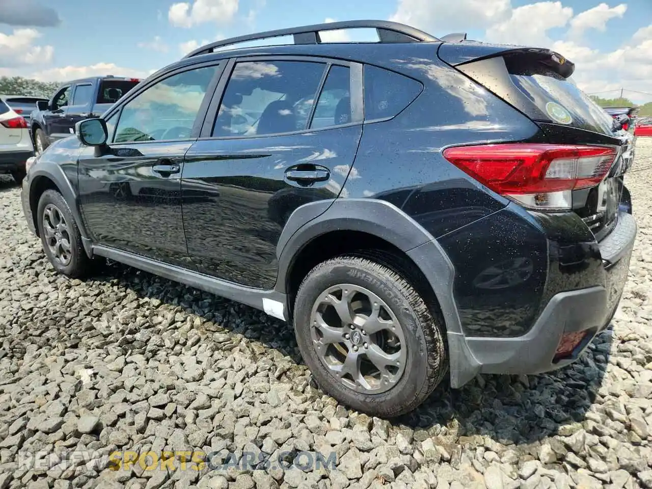 2 Photograph of a damaged car JF2GTHRC1NH203264 SUBARU CROSSTREK 2022