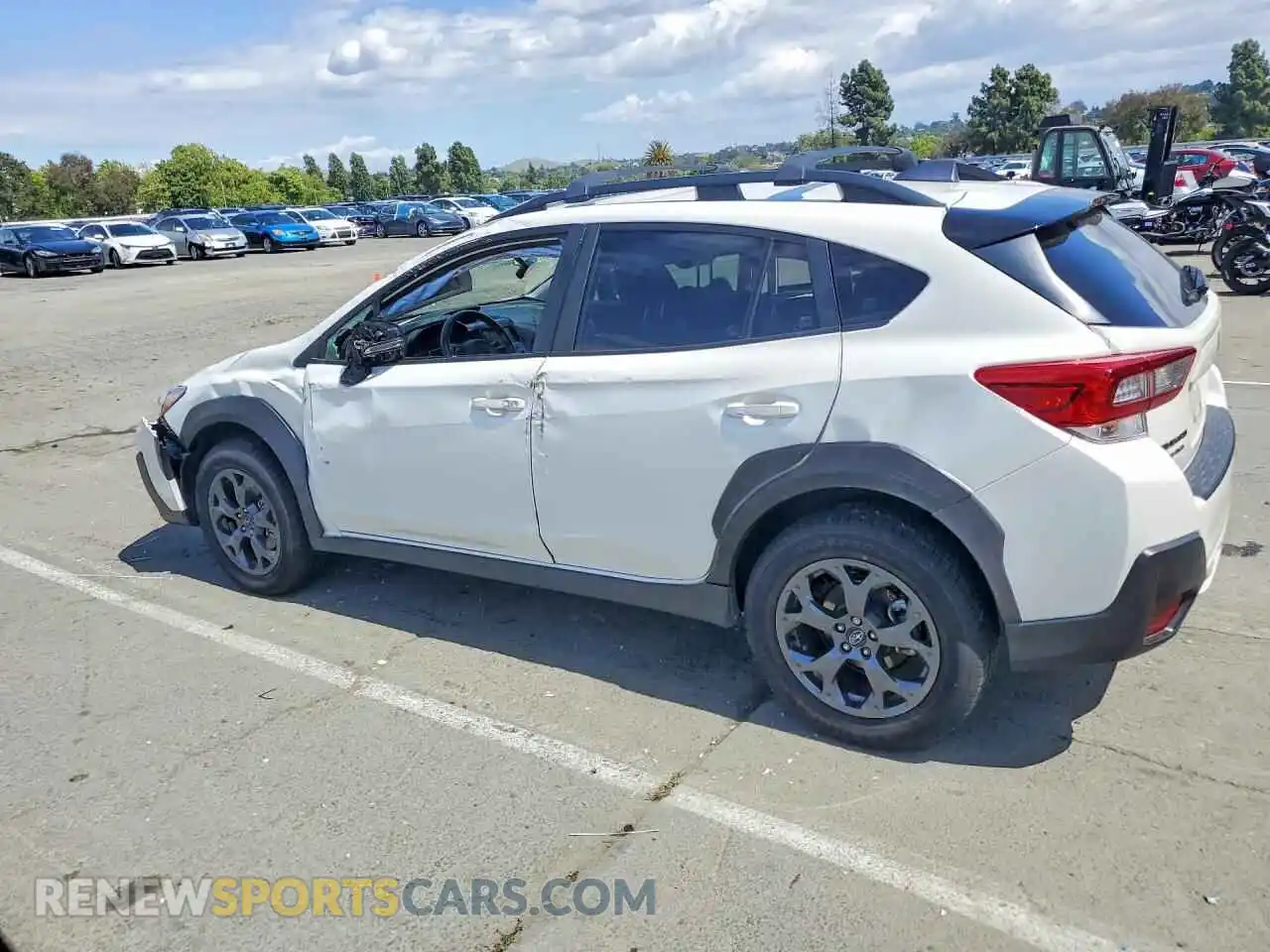2 Photograph of a damaged car JF2GTHRC3NH259030 SUBARU CROSSTREK 2022